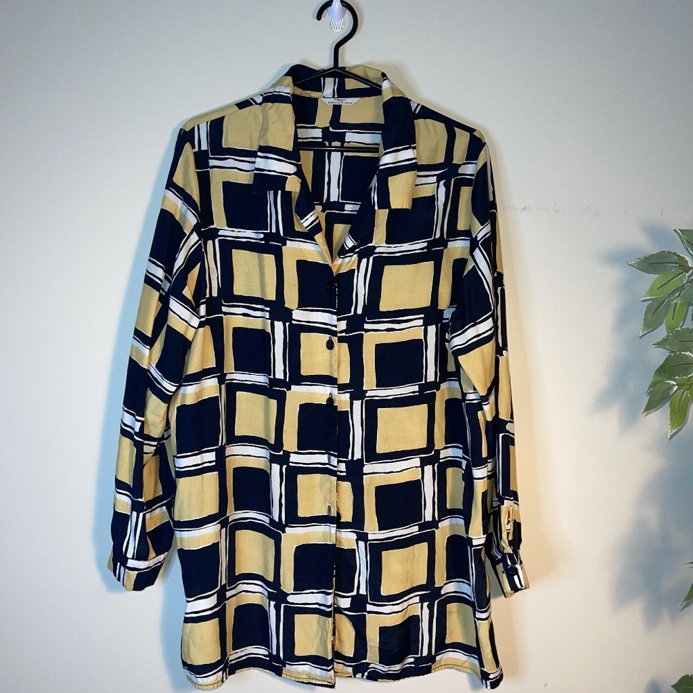 Vintage Look Oversized Shirt. Size US12.